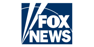 Fox News logo on a blue square background